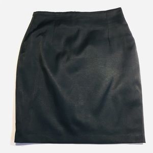 Nina K black vintage pencil skirt 10